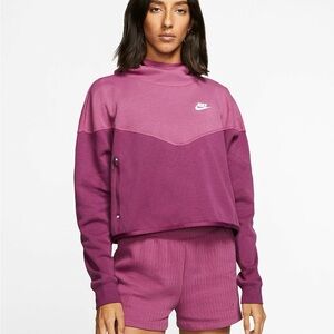 Nike Two-Tone Magenta and Rose Pullover